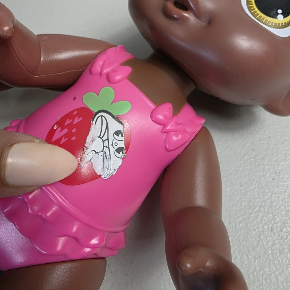 Baby Alive Shampoo Snuggle Berry Boo Black Hair 11in. Water Baby Doll